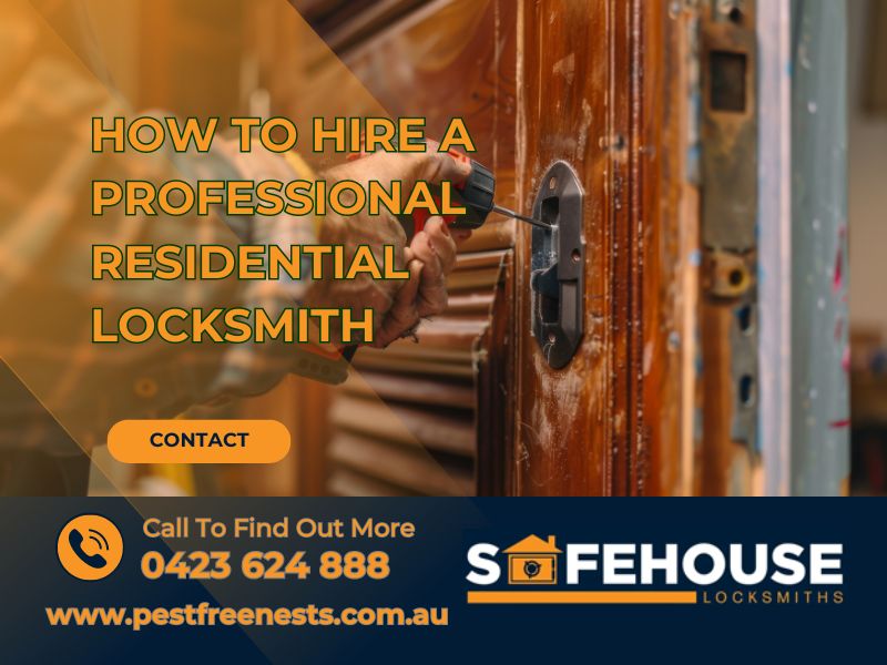 How To Hire a Professional Residential Locksmith Randwick