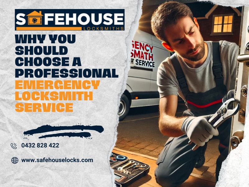 Why You Should Choose A Professional Emergency Locksmith Service